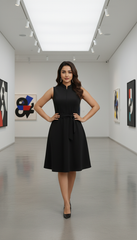 Black A Line Dress