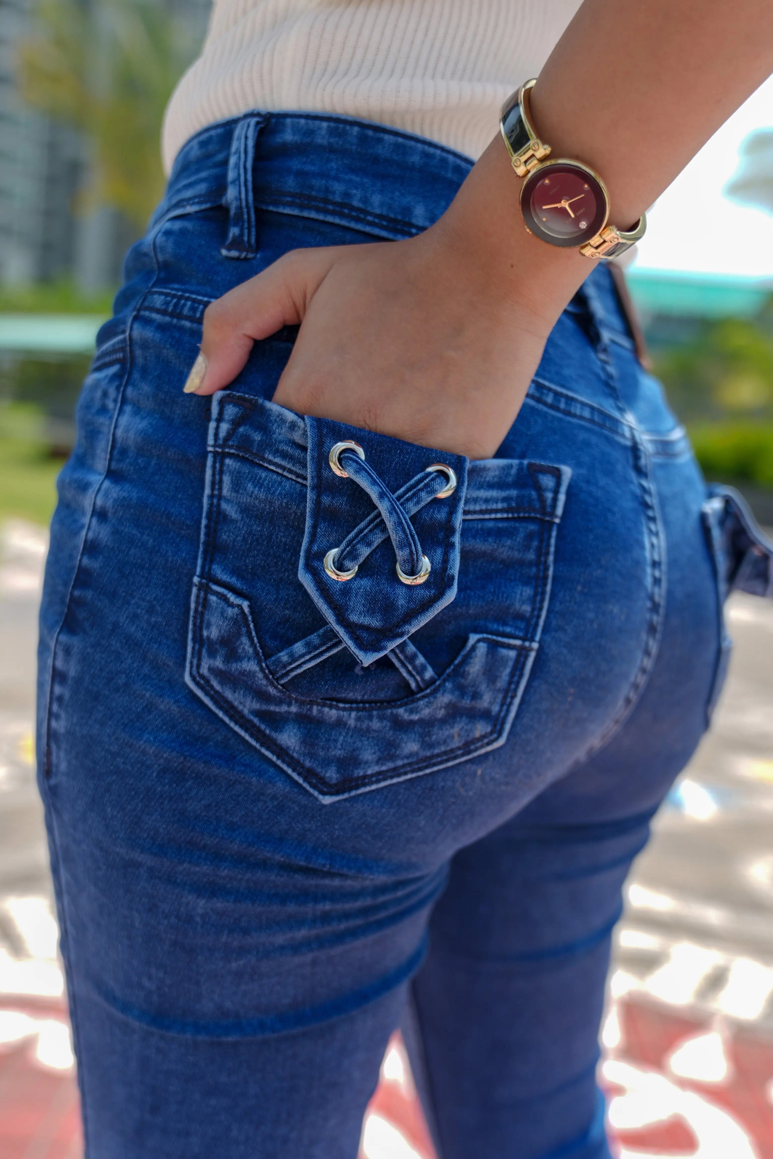 Jeans Rebel Drapes