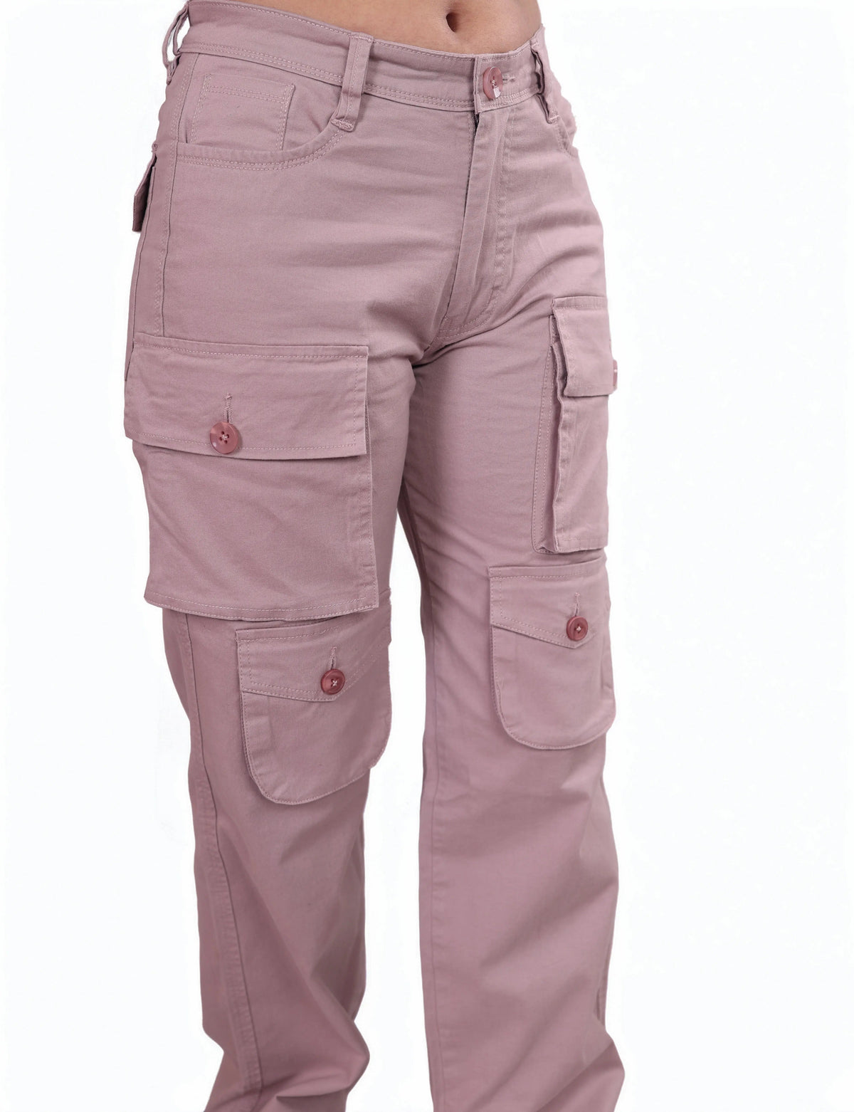 Dusky Pink Cargo Pant DLPL