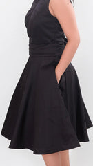 Black A line dress DLPL