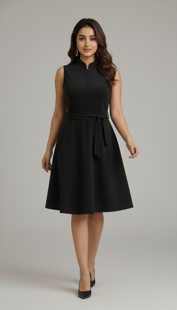 Black A Line Dress